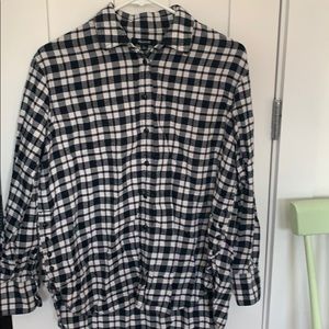 Small flannel shirt from Madewell in good shape.